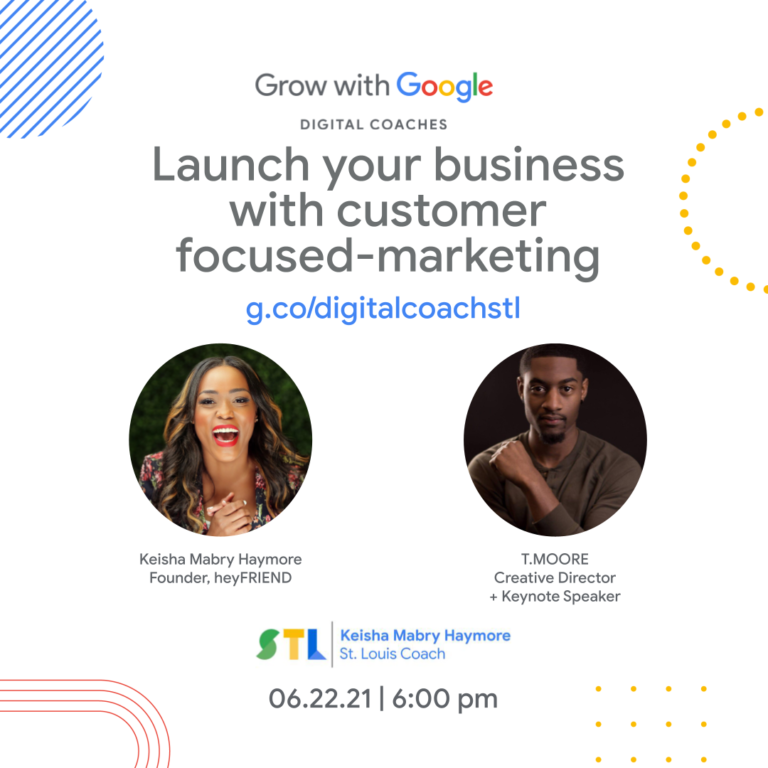 Photo of Keisha Mabry for the St Louis Grow With Google Workshop on June 22, 2021
